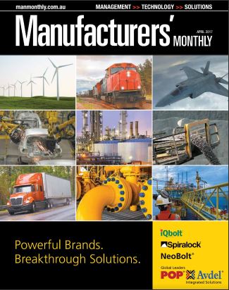 Manufacturer's Monthly Magazine Front Cover April 2017